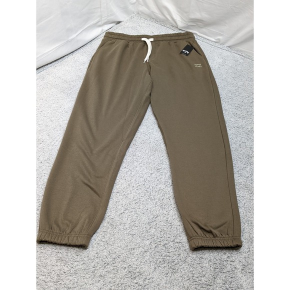 Billabong Rhodes Soft Fleece Sweat Pants Joggers Green Men's Size XL NWT - Picture 1 of 8